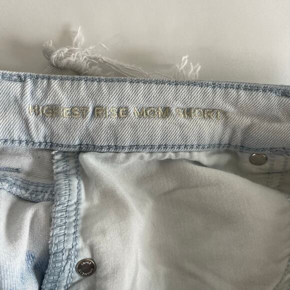 American Eagle Highest Rise Mom Short Tie-Dye - Size 8 - Picture 5 of 6